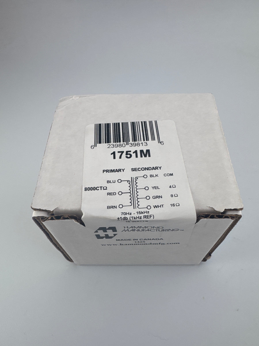 Transformer - Hammond - Output Replacement for Fender 15W 4K Ohm