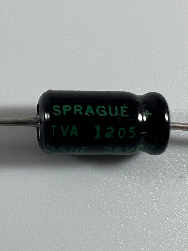 Sprague Atom - Aluminum Electrolytic - 50µF @ 50 VDC