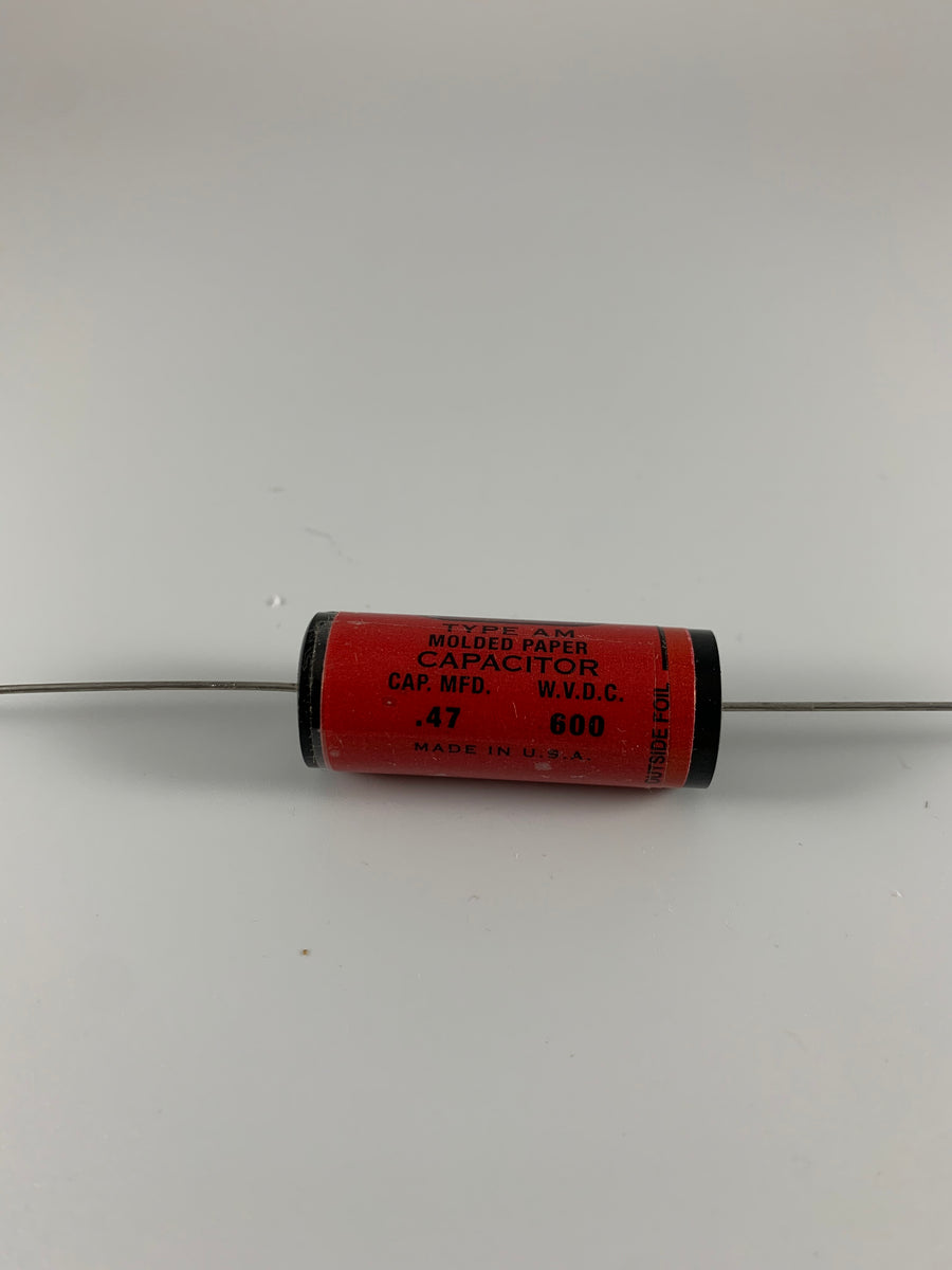 Jupiter Condenser - .47uf @ 600 VDC Red 