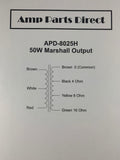 Marshall Style 50W Output Transformer 4/8/16 - APD-8025H Classictone 40-18025 by Heyboer TransfoMarshall Style 50W Output Transformer 4/8/16 - APD-8025H Classictone 40-18025 by Heyboer Transformers Classictone 40-18025, Classictone 40-18025, Classictone 40-18025, Classictone 40-18025, Classictone 40-18025
