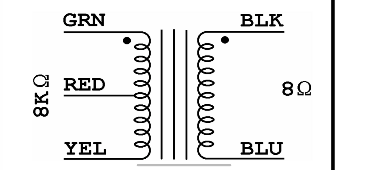 Fender 5E3 8 ohm Transformer Amp Parts Direct