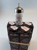 Ruby 12AX7WBC Preamp Tube HG