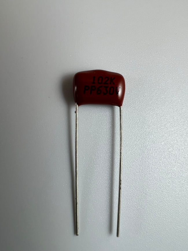 Capacitor Polypropylene Radial Leads Capacitor Classictone Capacitor Polypropylene Radial Leads Capacitor Capacitor Polypropylene Radial Leads Capacitor .001uF @ 630VDC Classictone