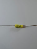 Capacitor - Polypropylene, Axial Leads - Illinois Capacitor Capacitor - Polypropylene, Axial Leads - Illinois Capacitor Capacitor - Polypropylene, Axial Leads - Illinois Capacitor .001uF @ 630VDC