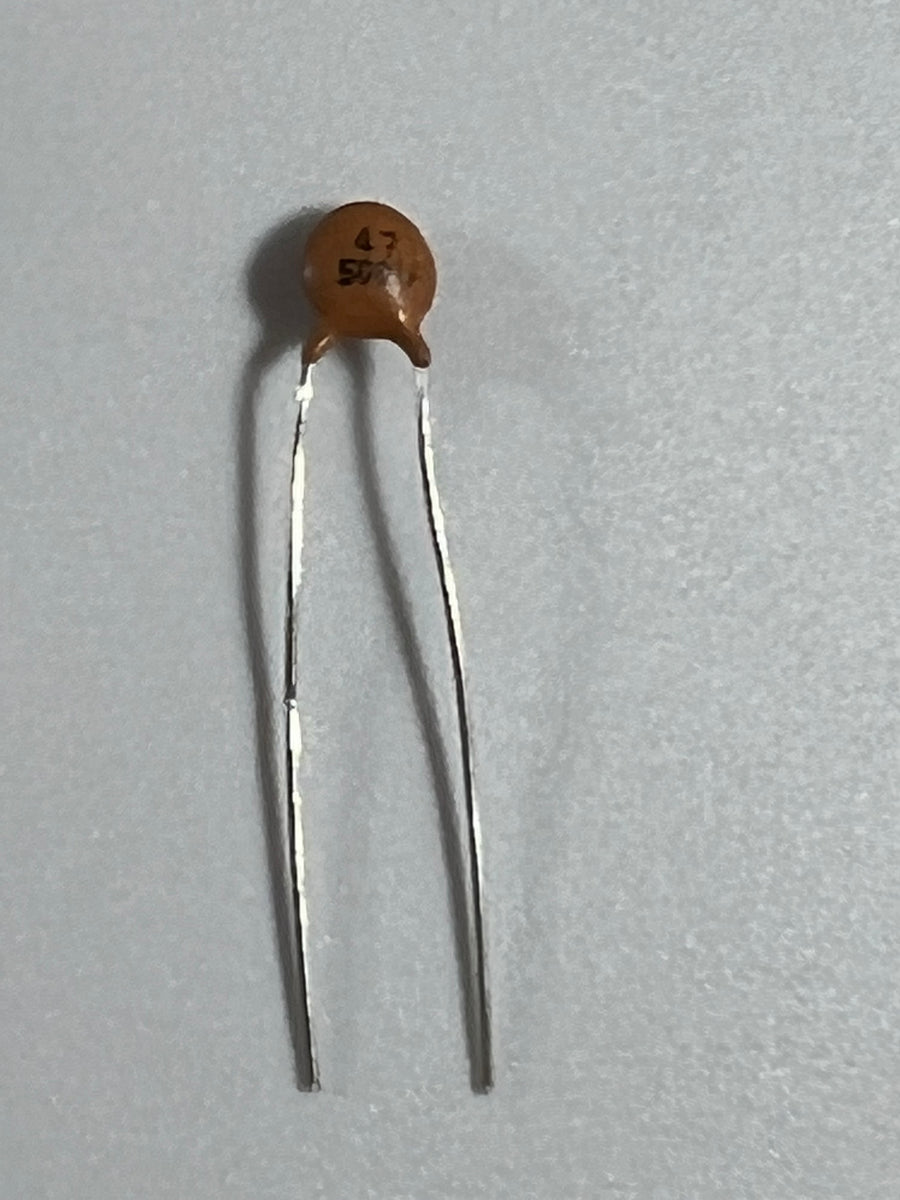 Capacitor - Axial Lead Electrolytic, 10 µF @ 500 VDC, F&T – Amp Parts Direct