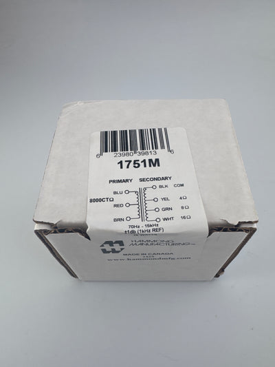 Hammond Transformer 1751MTube Depot Transformer Hammond 1751M Replacement for Fenders Amp Parts Direct Classictone Hammond Hammond Transformer 1751M Tube Depot Transformer Hammond 1751M Replacement for  Amp Parts Direct Classictone HammondFender