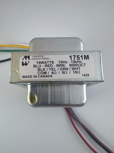 Hammond Transformer 1751MTube Depot Transformer Hammond 1751M Replacement for Fenders Amp Parts Direct Classictone Hammond Hammond Transformer 1751M Tube Depot Transformer Hammond 1751M Replacement for  Amp Parts Direct Classictone HammondFender