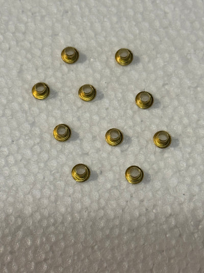 Eyelets Brass .089" x .125" x .150" package of 10 Eyelets Brass .089" x .125" x .150" package of 10 Amp Parts Direct Classictone Mojotone