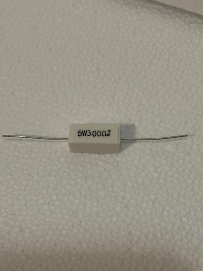 Resistor wire wound 5 watt 300 ohm Resistor wire wound 5 watt 300 ohm amp parts direct mojotone ClassicTone amp parts direct 