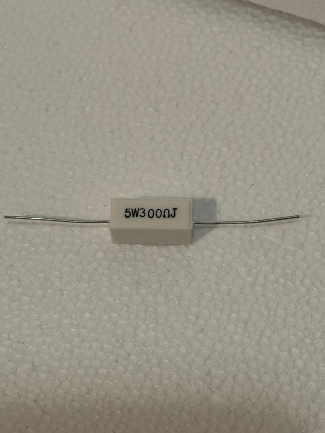 Resistor wire wound 5 watt 300 ohm Resistor wire wound 5 watt 300 ohm amp parts direct mojotone ClassicTone amp parts direct 