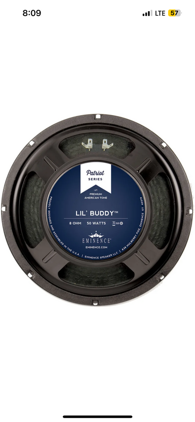 Eminence Patriot 10" Lil Buddy - 8 ohm - Speaker 50W