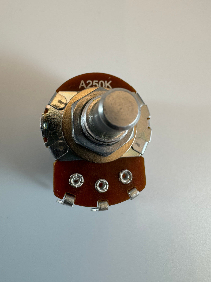 Alpha Duala Alpha DUAL 250K Audio Taper 24MM Potentiometer – Amp Parts Direct