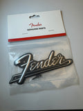 Logo - Fender, Blackface, silver on black Fender Amp Parts Direct Classictone Hoffman Tube Depot Mojotone Logo - Fender, Blackface, silver on black Fender Amp Parts Direct Classictone Hoffman Tube Depot Mojotone