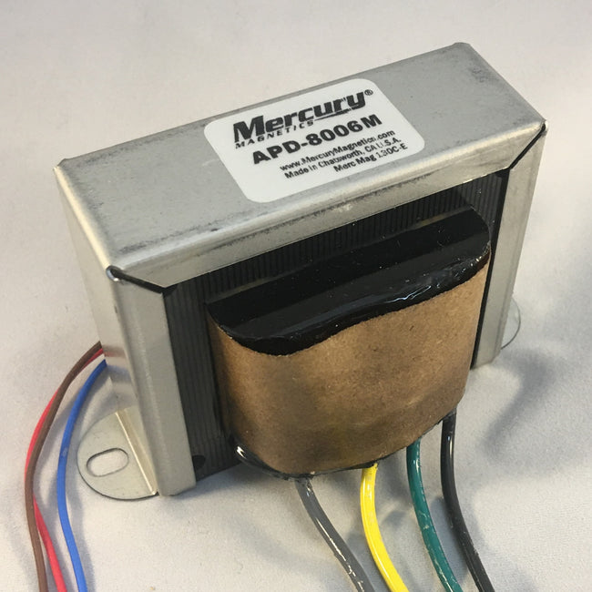 Blackfront Bandmaster Style Output Transformer - APD-8006M by Mercury Magnetics (Upgrade of 40-18006)
