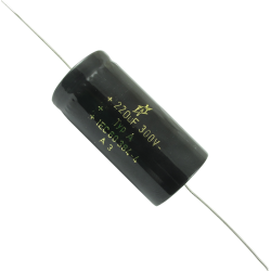 220uF @ 350 VDC F&T Electrolytic Capacitor