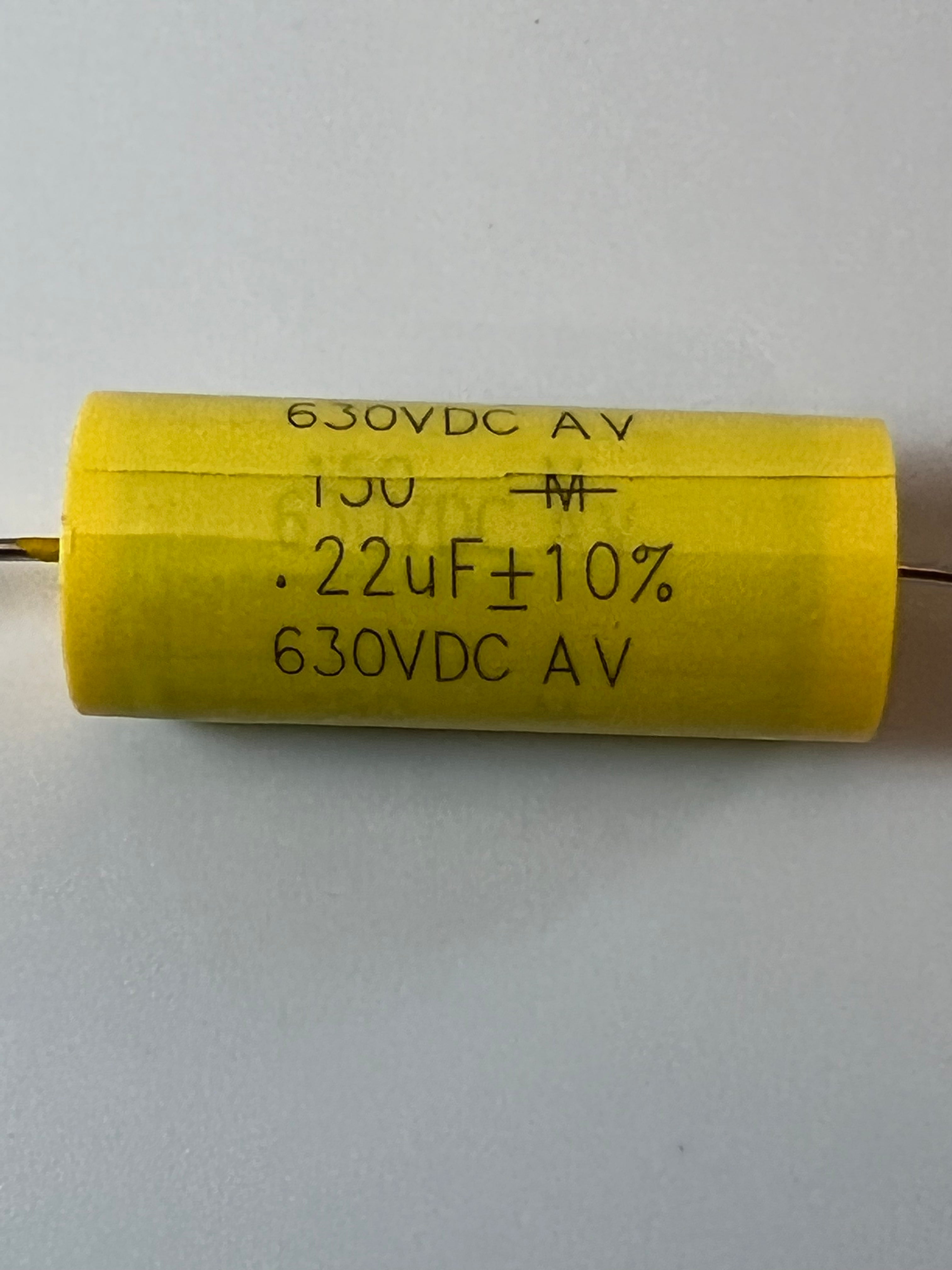Mallory 150s - Capacitor - .22uf @ 630 VDC - Axial Lead