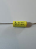 Capacitor - Polypropylene, Axial Leads - Illinois Capacitor Capacitor - Polypropylene, Axial Leads - Illinois Capacitor Capacitor - Polypropylene, Axial Leads - Illinois Capacitor .001uF @ 630VDC