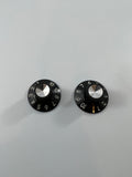 Witch Hat Knob P-K314-1-A. Slightly thicker numbers than P-K314-1. Witch Hat Knob P-K314-1-A. Slightly thicker numbers than P-K314-1 Witch Hat Knob - Black 1-10, Skirted, Set Screw, Thick Numbers Witch Hat Knob - Black 1-10, Skirted, Set Screw, Thick Numbers  Heyboer Heyboer Classictone