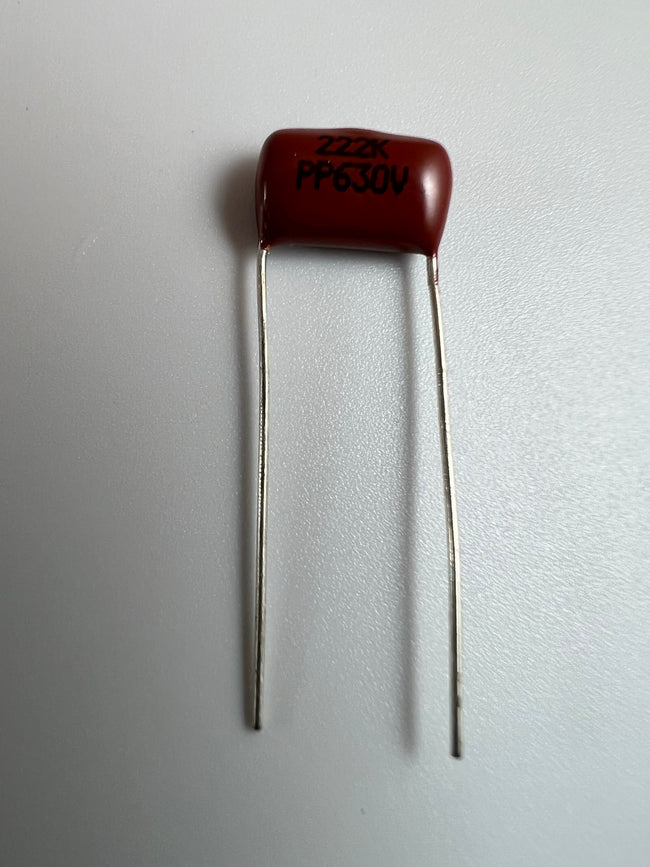 Capacitor Polypropylene Radial Leads Capacitor Classictone Capacitor Polypropylene Radial Leads Capacitor Capacitor Polypropylene Radial Leads Capacitor .0022uF @ 630VDC Classictone