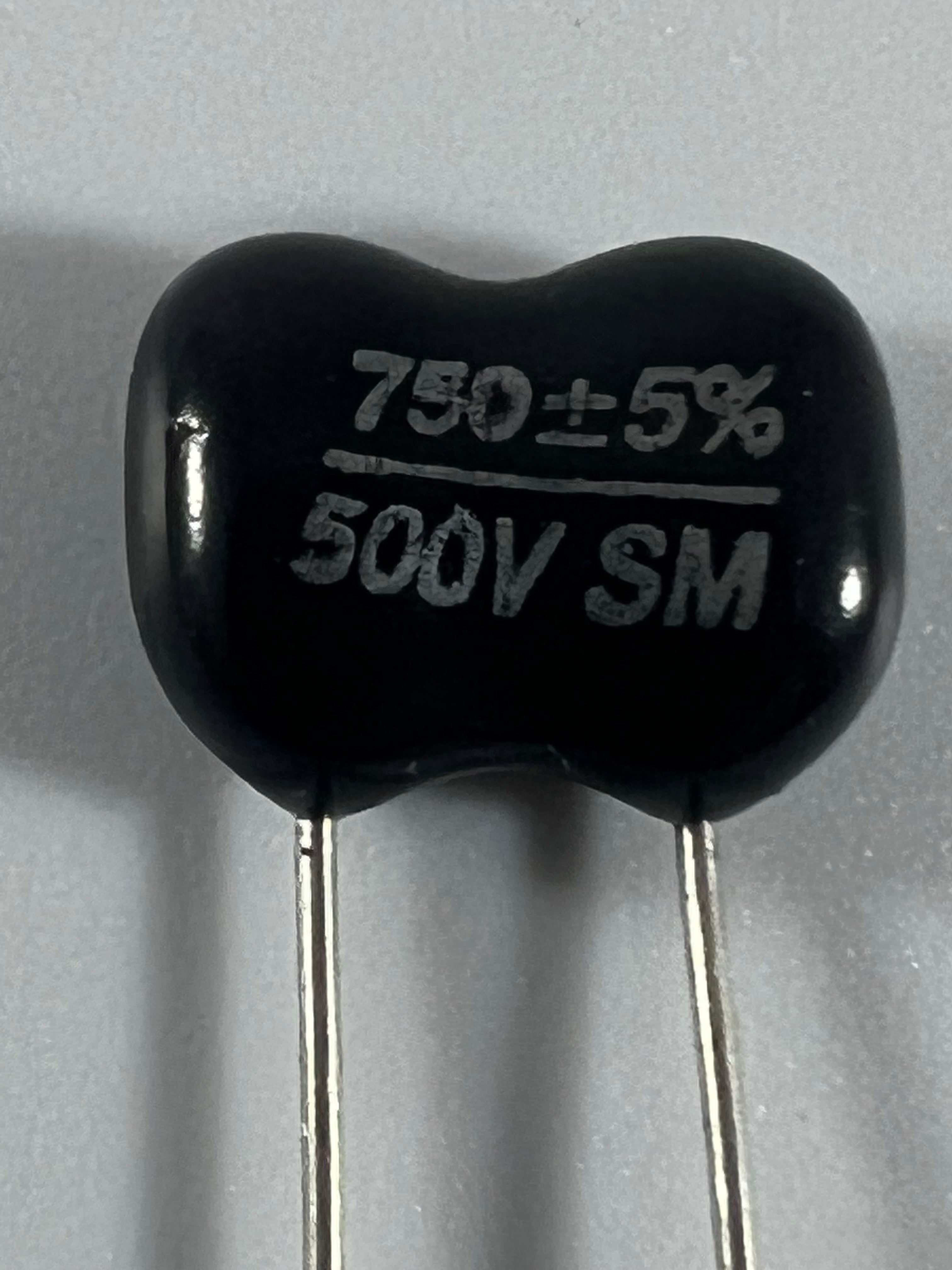 2 PCS. Sangamo Silver Mica Capacitor 330pF / 2 / 500V | Acquisti Online Su - Foto 5